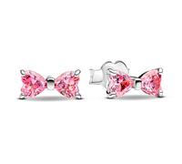 Pandora Earrings Sterling Silver 925 293505C01, Cubic Zirconia