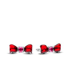 Pandora Earrings Snow White Bow Stud Earrings 293779C01