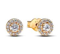 Pandora Earrings 263019C01, Silver, Cubic Zirconia