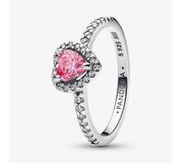 PANDORA Elevated Pink Heart Ring 198421C03-52