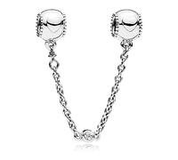 Pandora Bracelets Hidden Hearts Sterling Silver Safety Chain 796457CZ-5