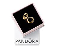 Pandora Essence 14k Gold-plated huggie hoop earrings