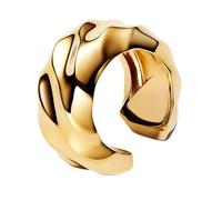 PANDORA Essence 263872C00 Single Wavy Ear Cuff 14 Carat Gold-Plated Sterling Silver