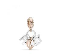Pandora Family Letters Dangle Charm 787785CZ
