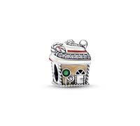 Pandora Festive Gingerbread House Charm - Silver