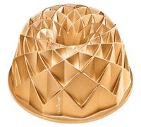 Pandora Fluted Bundt Cake Pan, Extra Thick and Non Stick Aluminum Bakeware with 2 Layers of Non Stick Coating for Easier Release, Uniform Baking and Browning