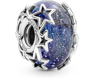 Pandora Galaxis Blau & Stern Murano-Glas Charm 790015C00 Pendant