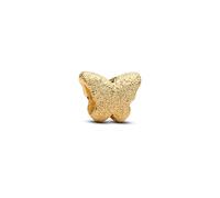 Pandora Charms Mini Butterfly Charm Textured 14k Gold Overlay 764046C00