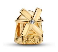 Pandora Gold Charm Pendant Windmill 764631C01
