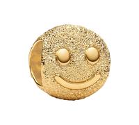 Pandora Gold Colored Charm Happy Face Mini 764526C00