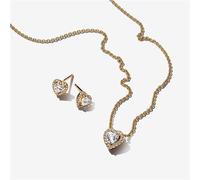 Pandora Gold Elevated Heart Gift Set - Gold