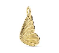 Pandora Gold Engravable Butterfly Wing Tag Pendant