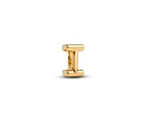 Pandora Gold Letter I Alphabet Charm