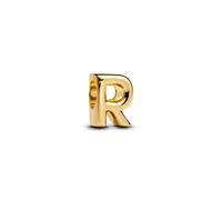 Pandora Gold Letter R Alphabet Charm