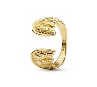 Pandora Gold Marvel Thor Wings Open Ring - 56