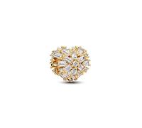 PANDORA Gold Sparkling Heart Charm 764240C01