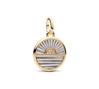 Pandora Gold Sunrise Medallion Charm