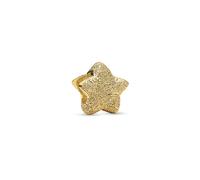Pandora Gold Textured Star Mini Charm