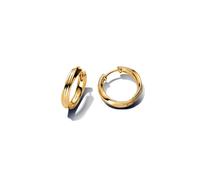 Pandora Gold Twisted Hoop Earrings