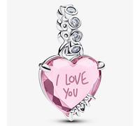 Pandora Charms "I love you, Mom" pendant charm