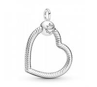 Pandora Icons Heart sterling silver O pendant