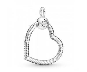 Pandora Icons Heart sterling silver O pendant