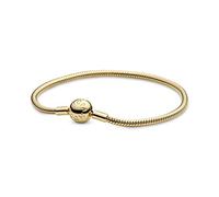 Pandora Icons Snake chain 14k gold-plated bracelet, 18