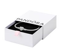 Pandora Icons Sparkling Heart & Snake Chain Bracelet
