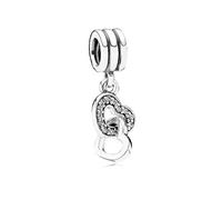 Pandora Charm 791242CZ Female Heart Charm Pendant