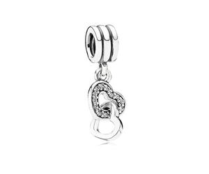 Pandora Interlocked Hearts Charm