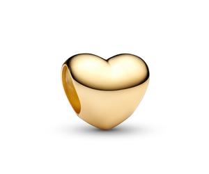 Pandora Jewelry Charm Gold Colored Heart Mini 763998C00