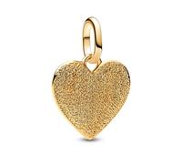 Pandora Jewelry Charm Pendant Heart Gold Colored 763824C00