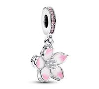 Pandora Jewelry Charm Pendant Silver Cherry Blossom 790667C01
