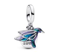 Pandora Jewelry Charm Pendant Silver Hummingbird 793746C01