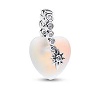 Pandora Jewelry Charm Pendant Silver Shooting Star & Heart 794143C01