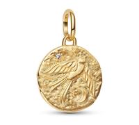 Pandora Jewelry Locket Pendant Gold-Colored Swallow 764082C01