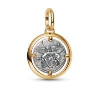 Pandora Jewelry Locket Pendant Two-Tone Amor 764088C01