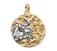 Pandora Jewelry Medallion Charm Pendant XL Taurus Zodiac 764998C01