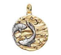 Pandora Jewelry Medallion Charm Pendant XL Zodiac Pisces 765005C01