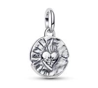 Pandora Jewelry Medallion Pendant Silver Heart 793975C01