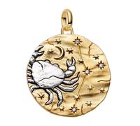 Pandora Jewelry Medallion-Style Pendant XL Zodiac Sign Cancer 765001C01