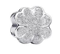 Pandora Jewelry Mini Charm Clover Silver Matt 794047C00