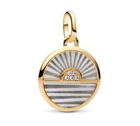 Pandora Jewelry Mini Charm Pendant Sunrise Gold Plated 763859C01