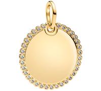 Pandora Jewelry Pendant Gold Colored Round Engraving Plate 364007C01