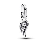 Pandora Jewelry Pendant Silver Sparkling Angel Wing 793041C01