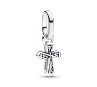 Pandora Jewelry Pendant Silver Sparkling Cross 793044C01