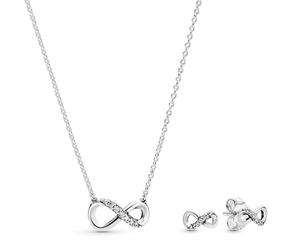 Pandora Jewelry Set Sterling Silver 925 68323, One size, Sterling Silver, Cubic Zirconia