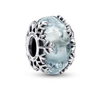 Pandora Jewelry Silver Charm Winter Blue Snowflake 792377C00