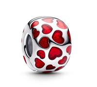 Pandora Jewelry Silver Clip With Hearts 793679C01