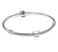 Pandora Jewelry Women's Bracelet Silver Starter Set With Mini Butterfly 21500